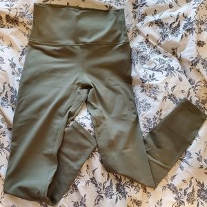 Flexxfit olive green leggings